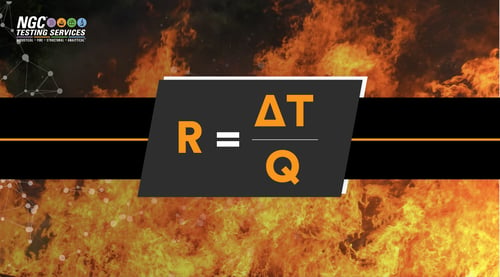 R = ΔT / Q