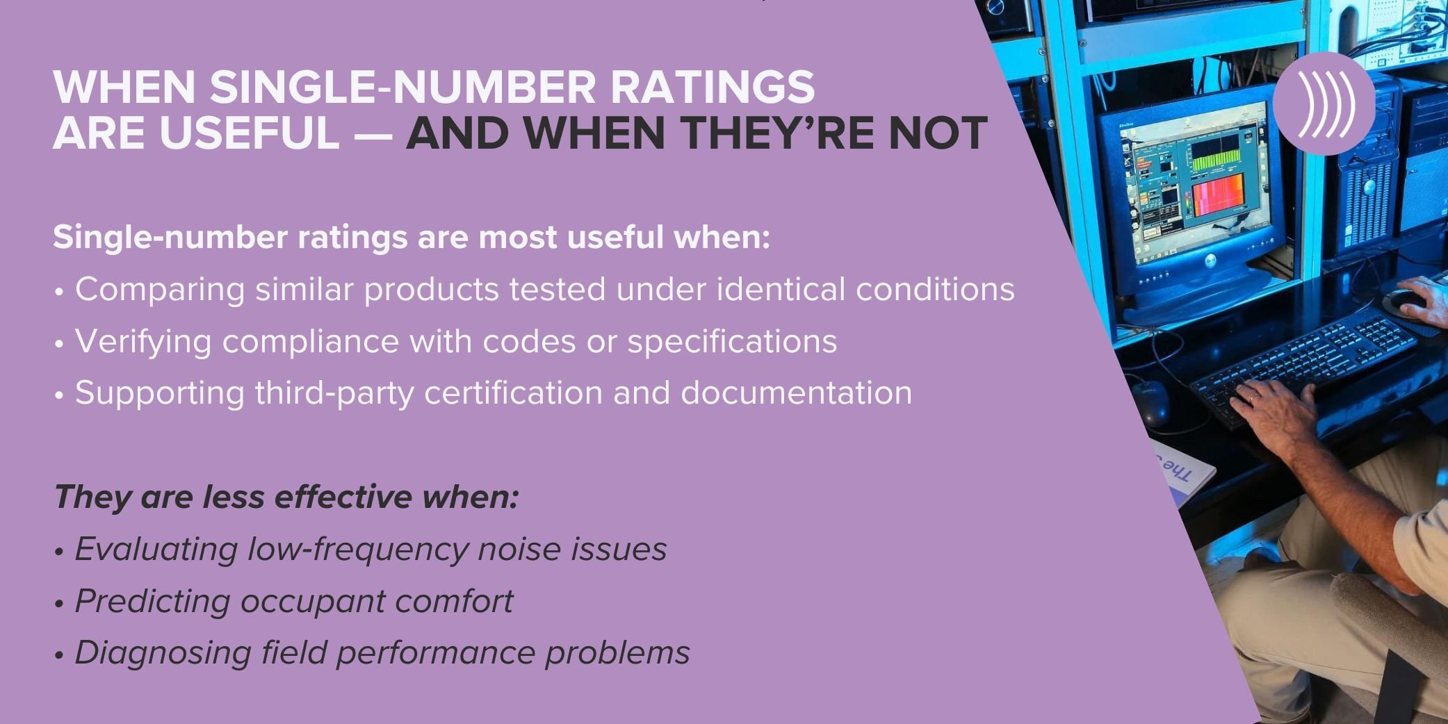 NGCTS Blog_What Acoustic Single-Number Ratings Tell You
